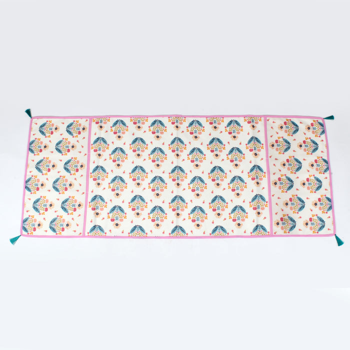 Pink Floral | Premium Quality | Fridge Cover | Fridge Protecter image 3