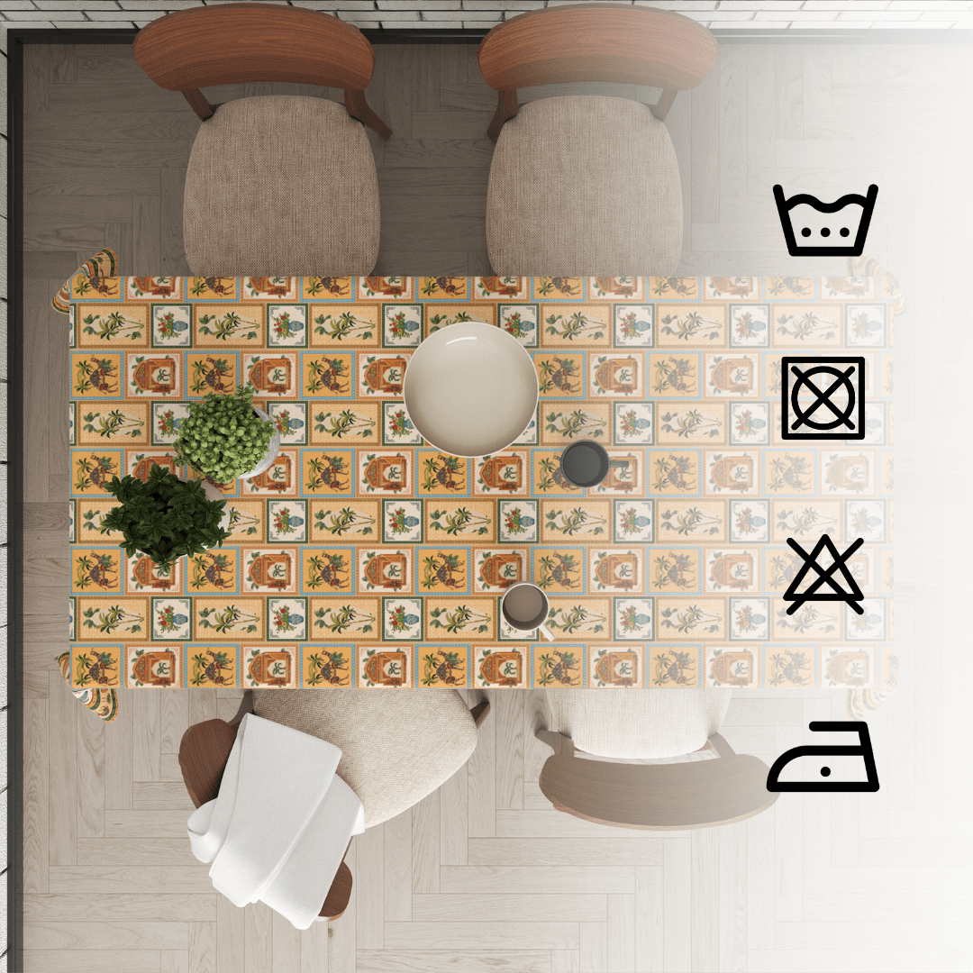 Jaipuri Jharoke| Premium Quality | Table Cloth | Dining Table Cloth image 6