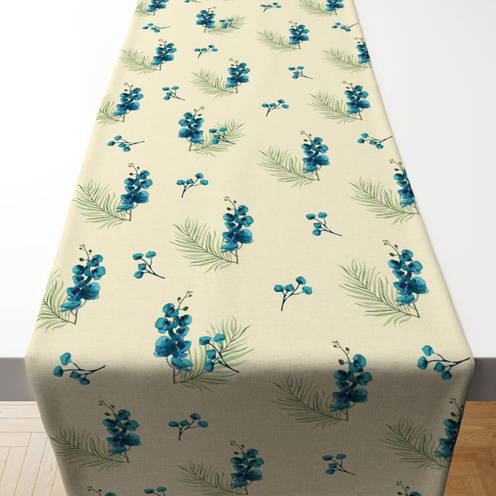 Watery Petal | Table Runner/ Table Linen| Premium Quality| Kitchen Linen image 1