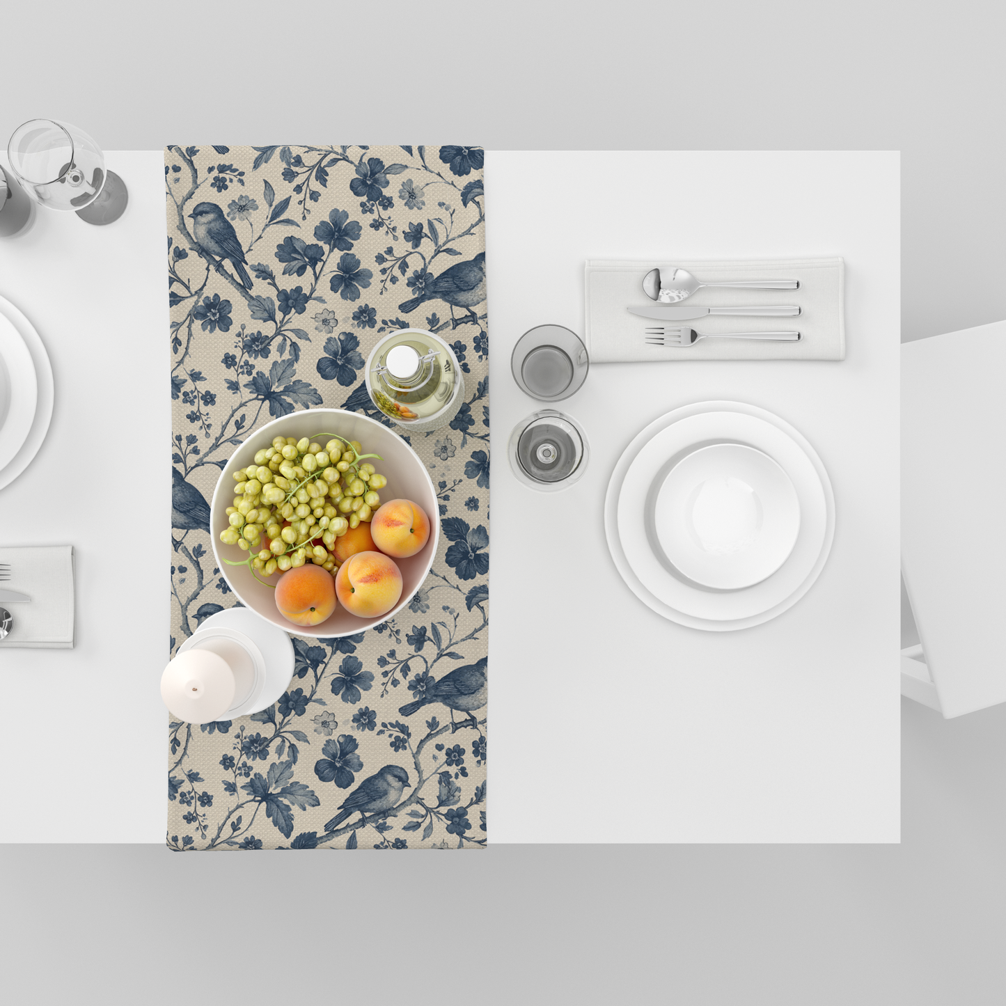 Birds Roots| Table Runner | Table Linen | Kitchen And Table Linen