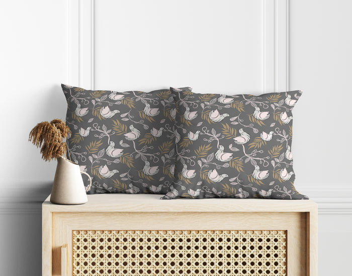 Twilight Aviary Cushion Cover Set of 2