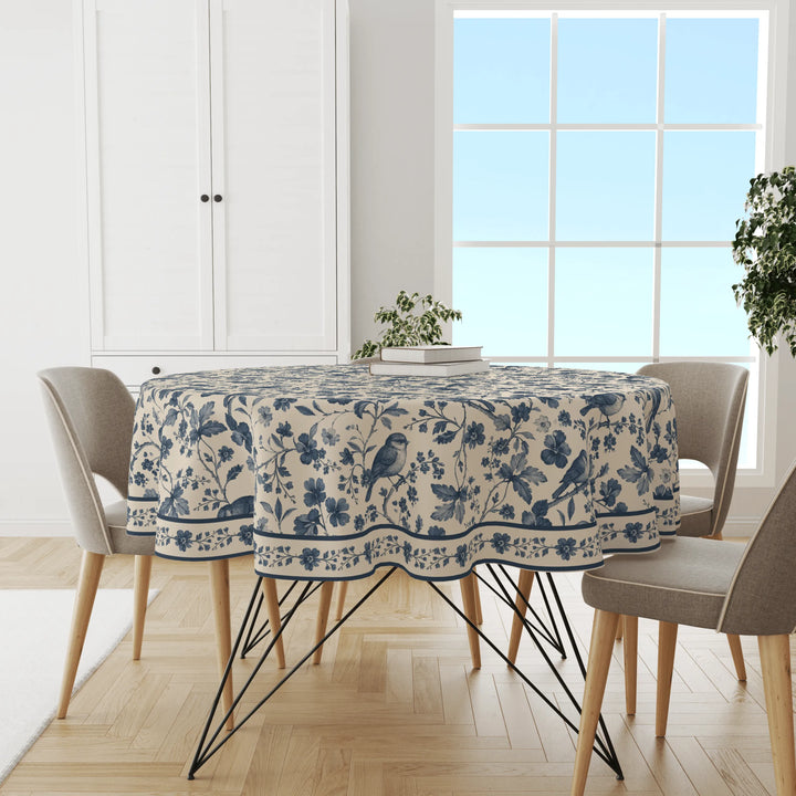 Birds Roots| Premium Quality | Table Cloth/ Table Linen | Kitchen Linen image 0