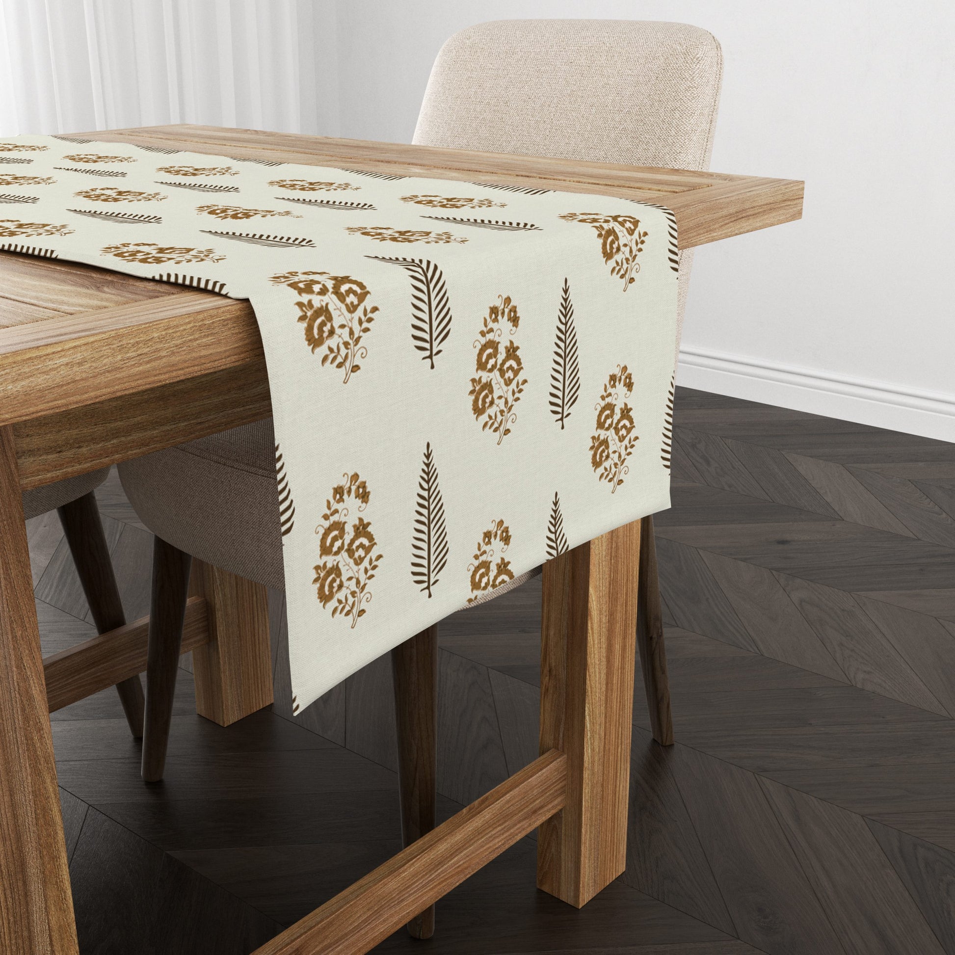 Block Print | Premium Quality| Table Linen| Table Runner| Kitchen Linen image 3