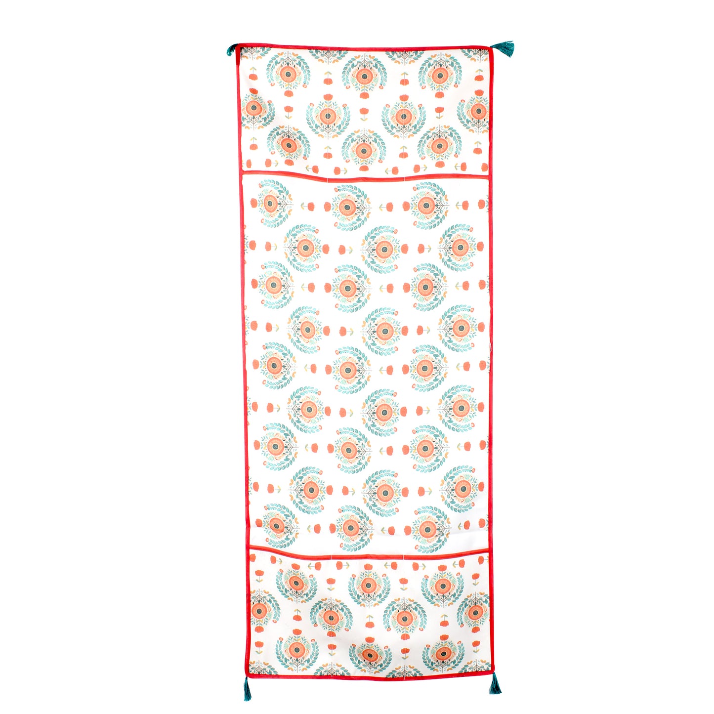 Orange Block | Premium Quality | Fridge Cover | Fridge Protecter image 10