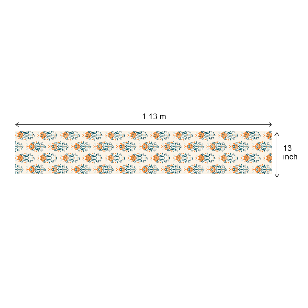 Blue Block| Premium Quality | Table Cloth/ Table Linen | Kitchen Linen image 12