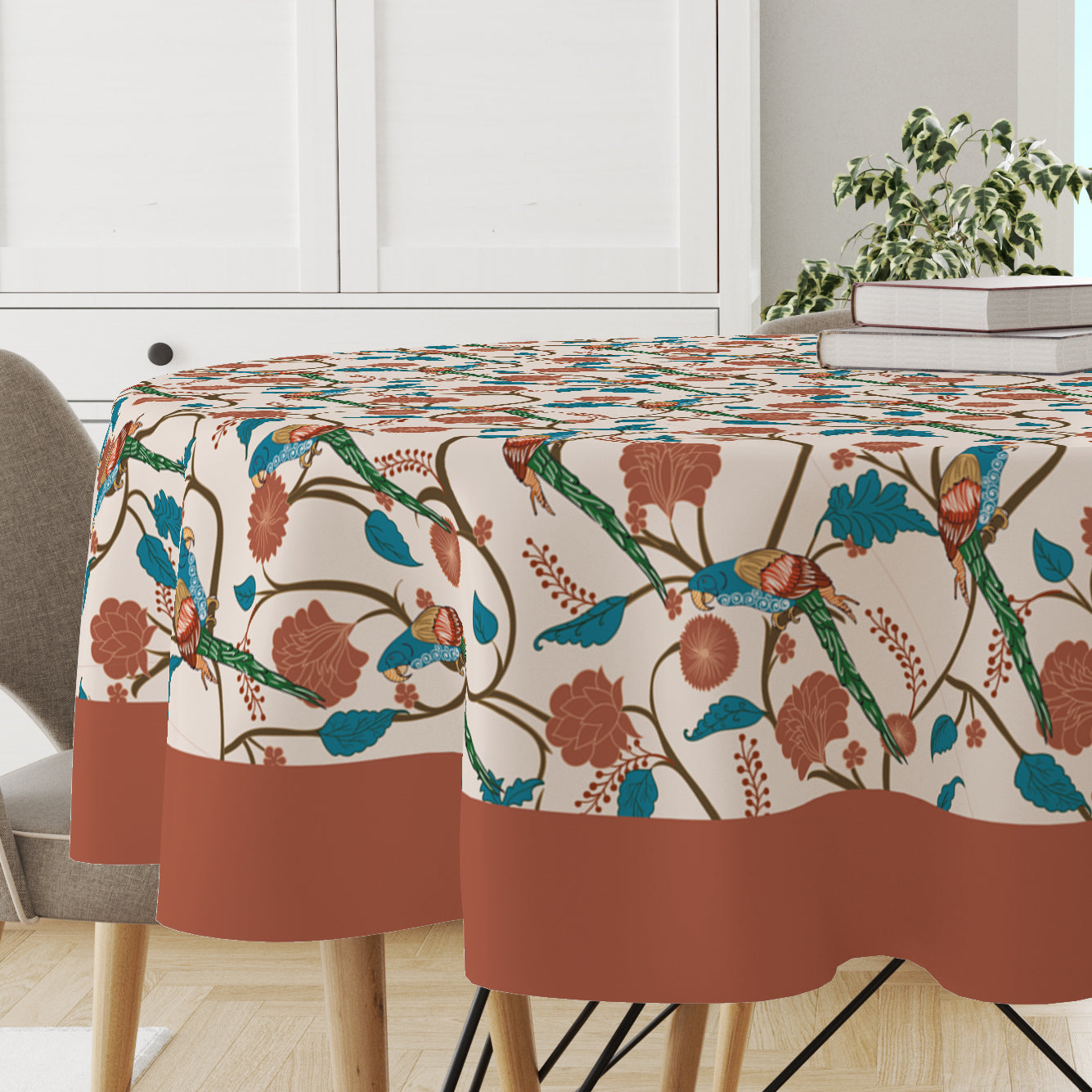 Parrot | Premium Quality | Table Cloth/ Table Linen | Kitchen Linen image 0