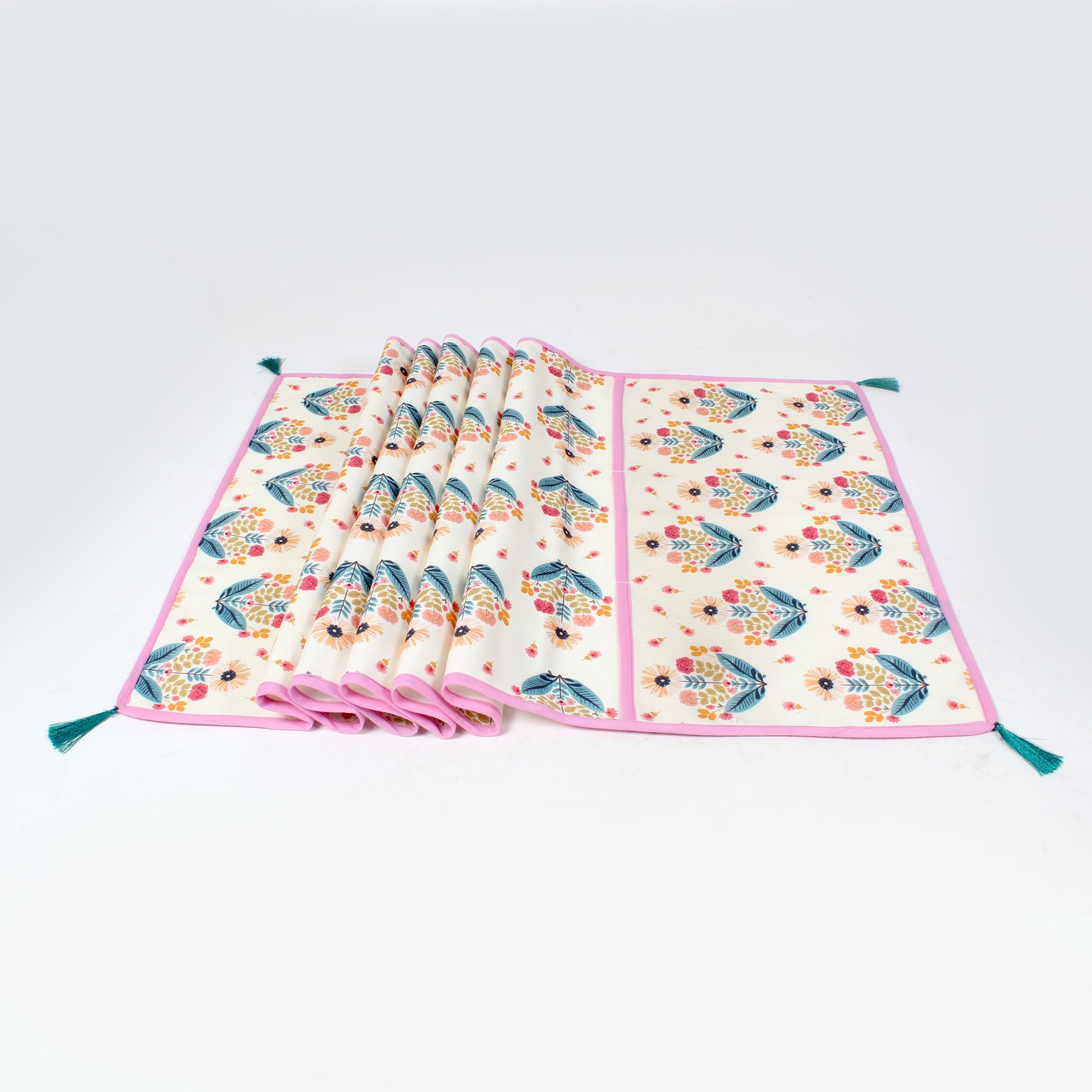 Pink Floral | Premium Quality | Fridge Cover | Fridge Protecter image 11