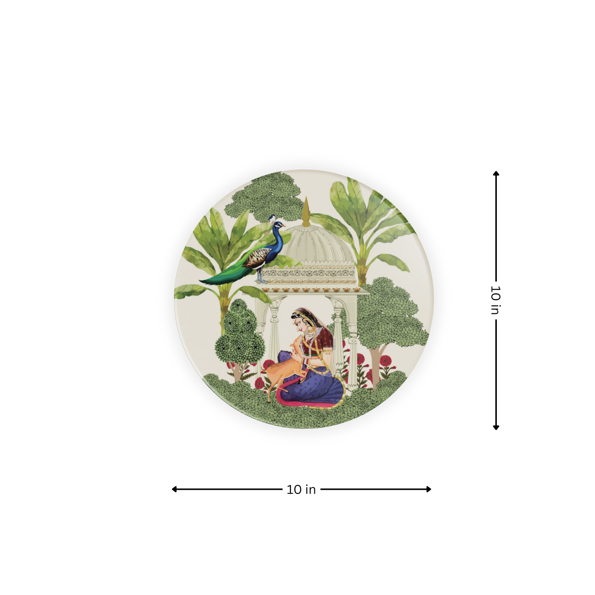 Madhubani | Premium Quality | Wall Plates/ Wall Art | Wall Hanging image 6