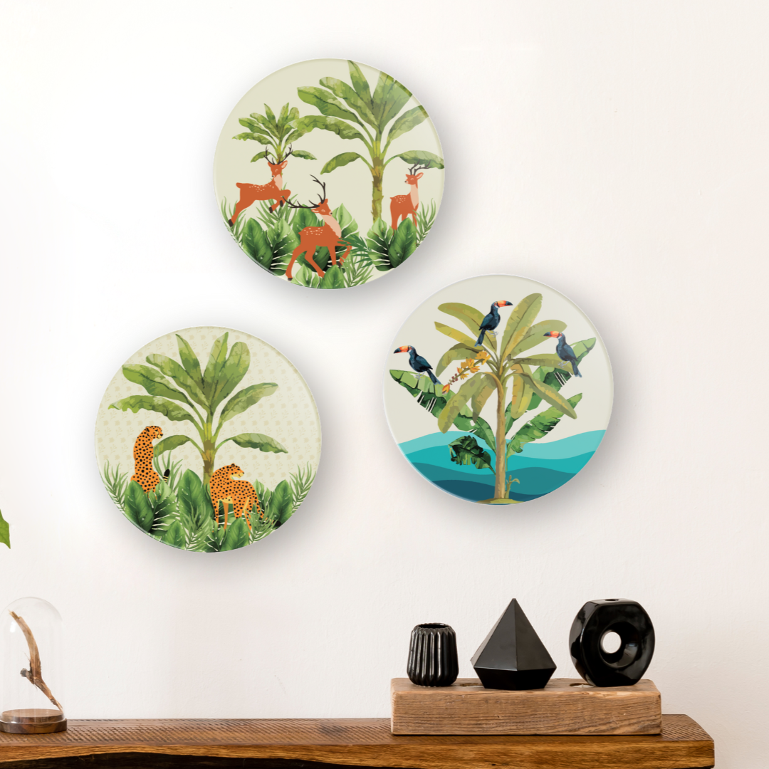 Tropical Life | Premium Quality | Wall Plates/ Wall Art | Wall Hanging image 7