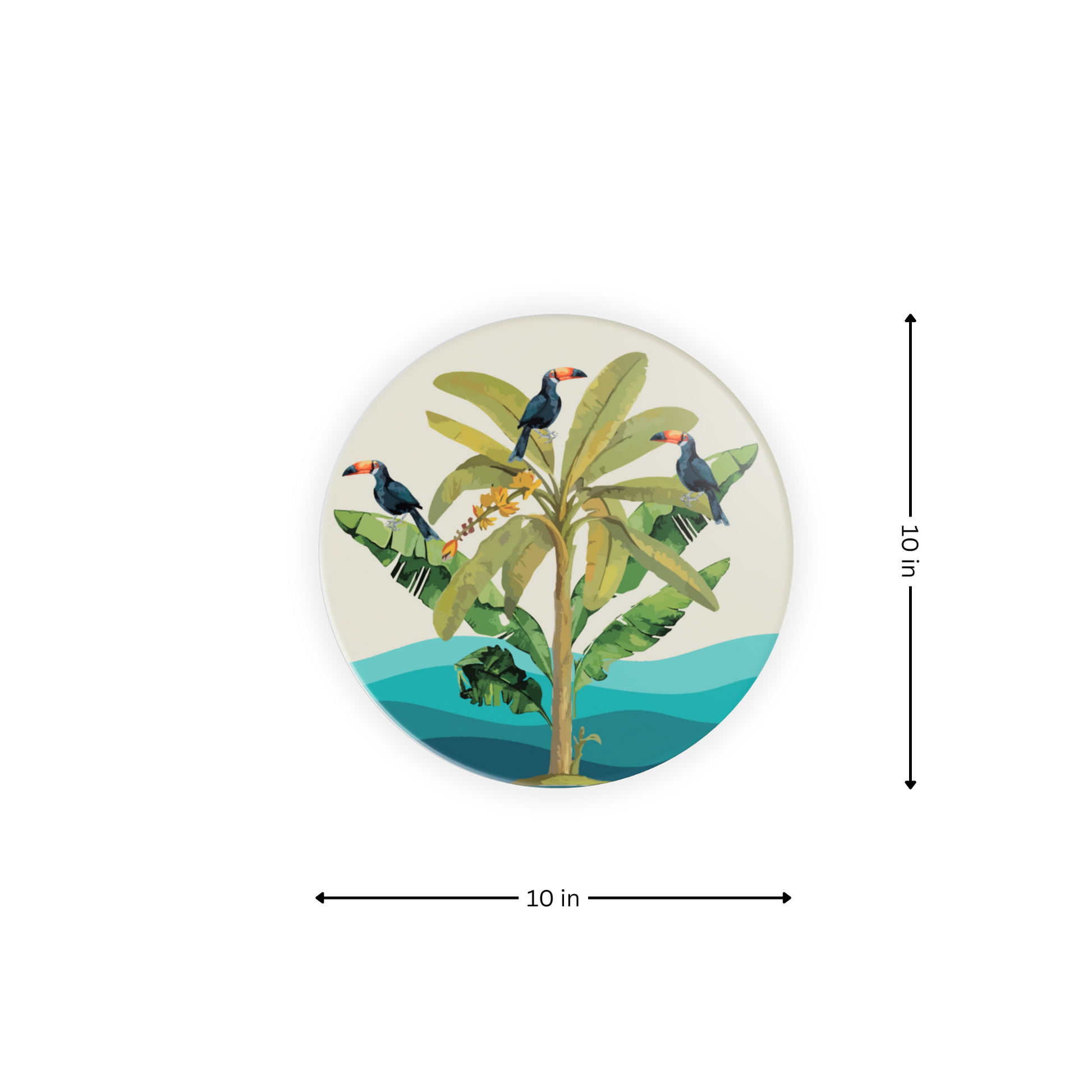 Tropical Life | Premium Quality | Wall Plates/ Wall Art | Wall Hanging image 3