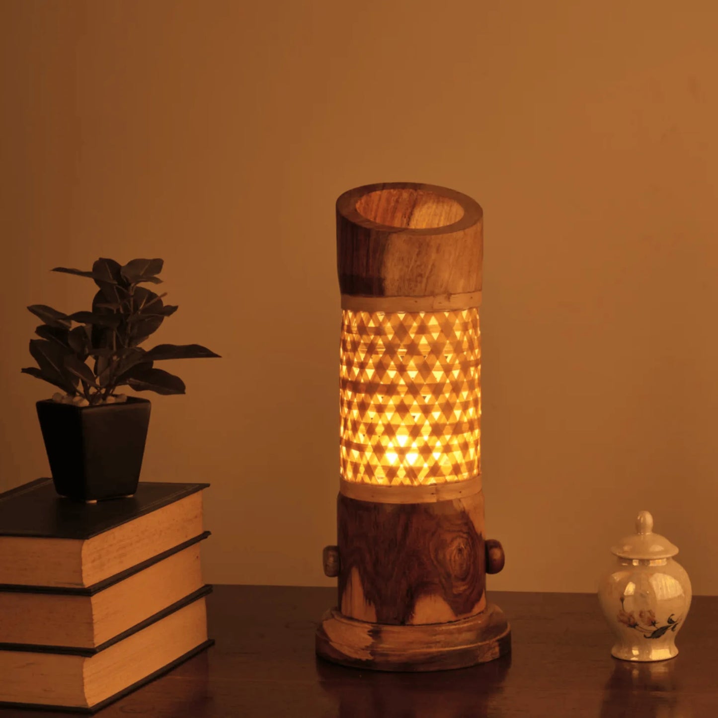 Canon Table Lamp | Wooden Lamps| Sustainable lamps image 2