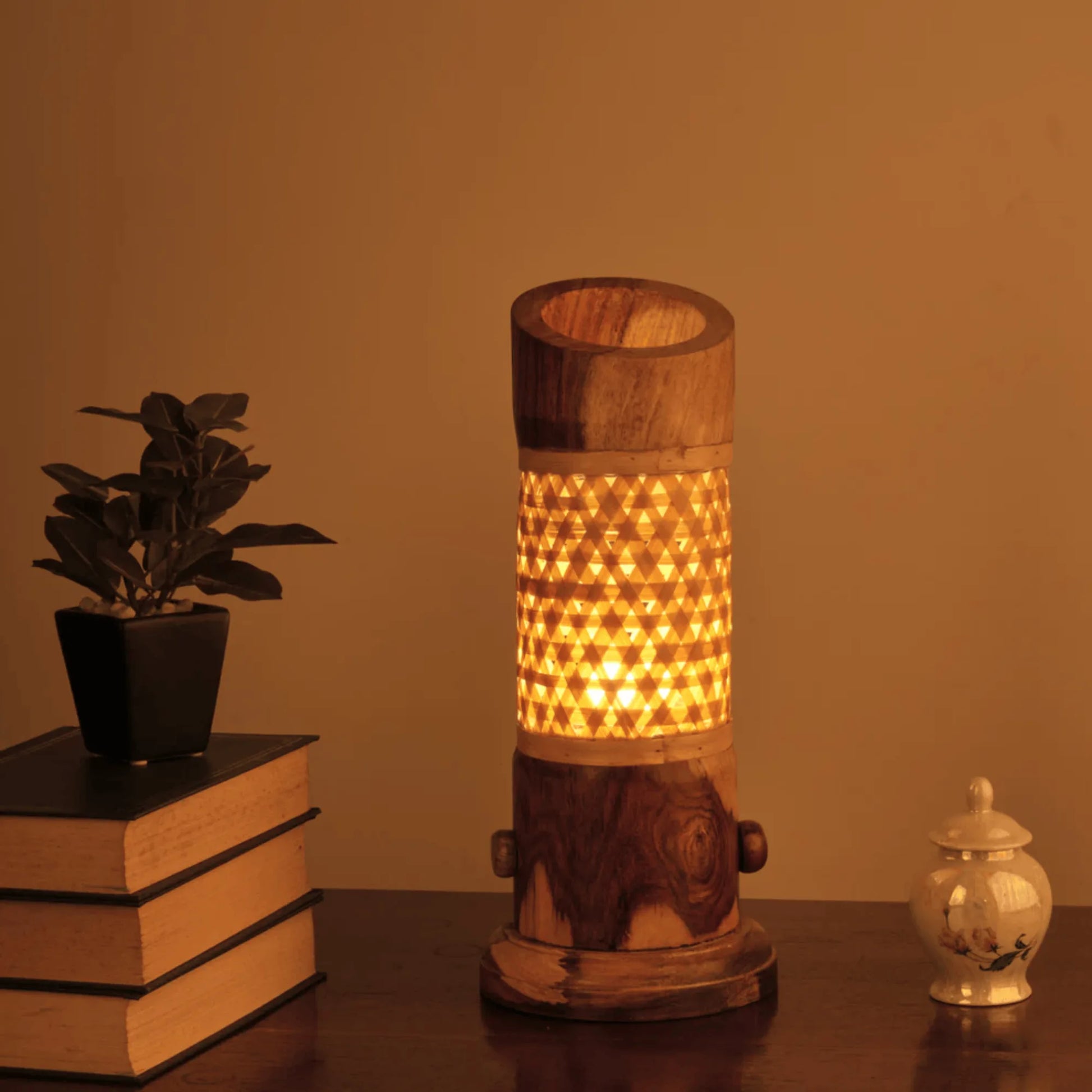 Canon Table Lamp | Wooden Lamps| Sustainable lamps image 2
