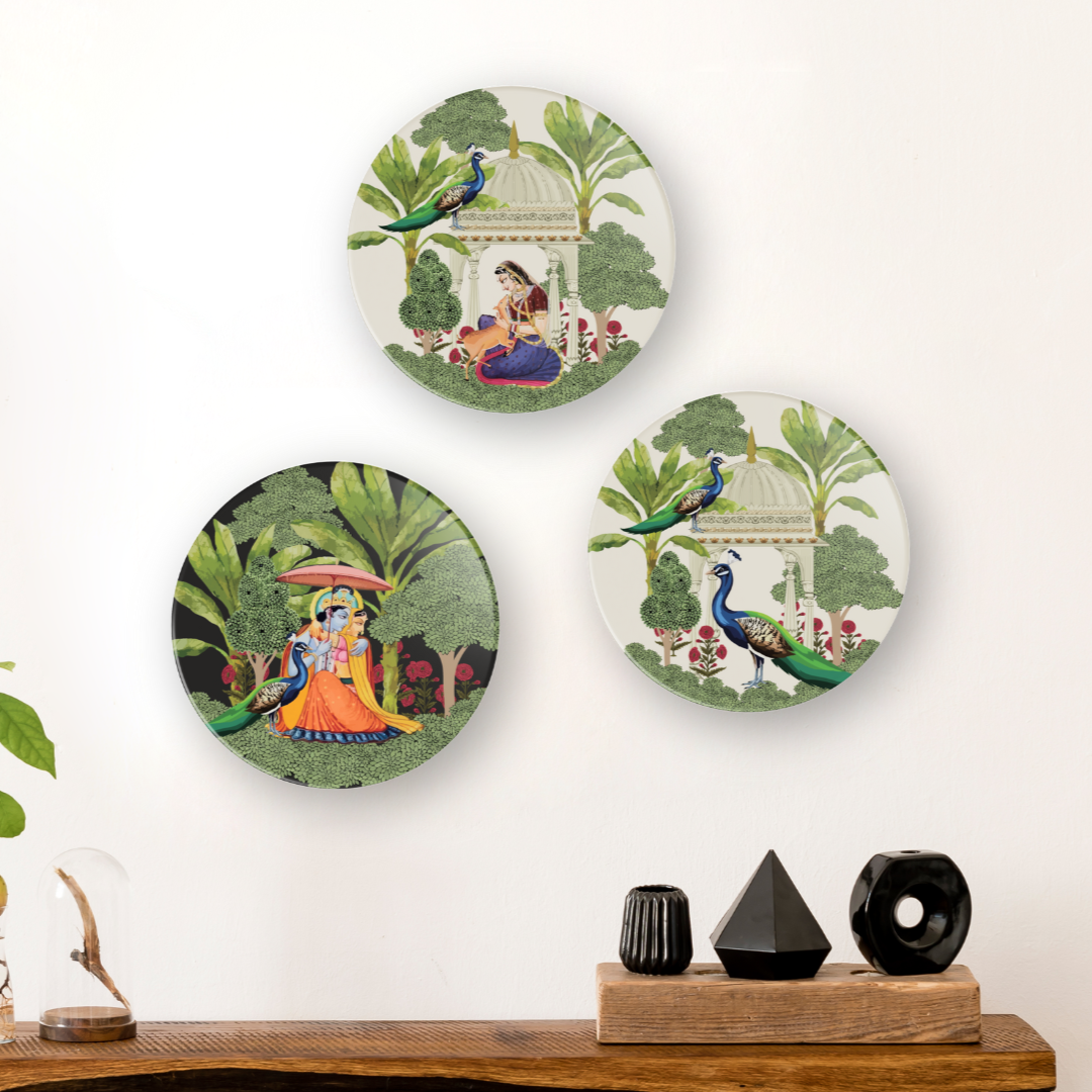 Madhubani | Premium Quality | Wall Plates/ Wall Art | Wall Hanging image 2