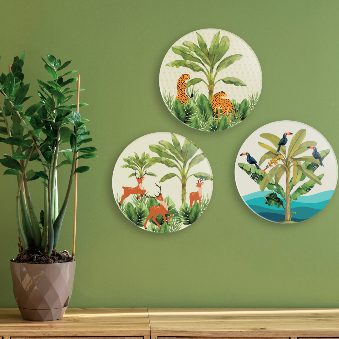 Tropical Life | Premium Quality | Wall Plates/ Wall Art | Wall Hanging image 4