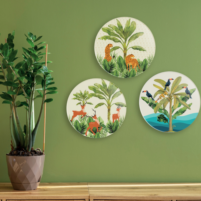 Tropical Life | Premium Quality | Wall Plates/ Wall Art | Wall Hanging image 4