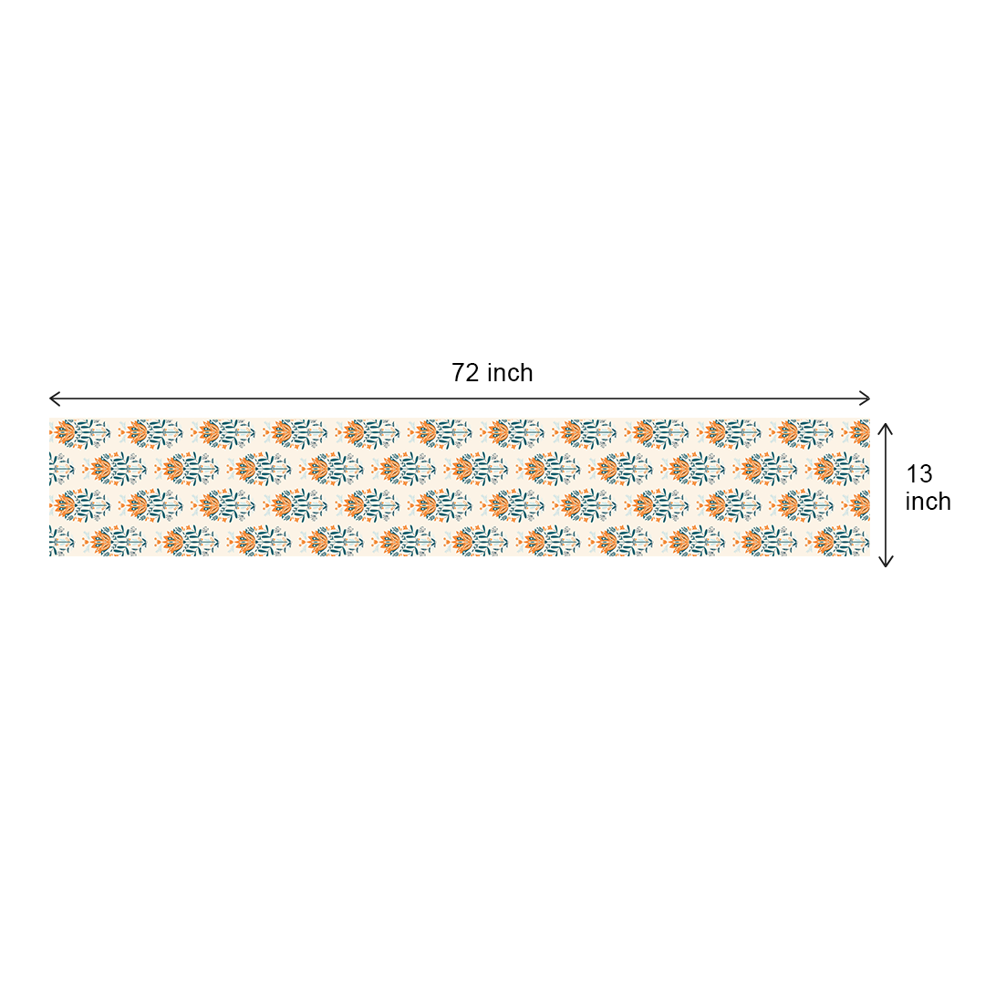 Blue Block| Premium Quality | Table Cloth/ Table Linen | Kitchen Linen image 11