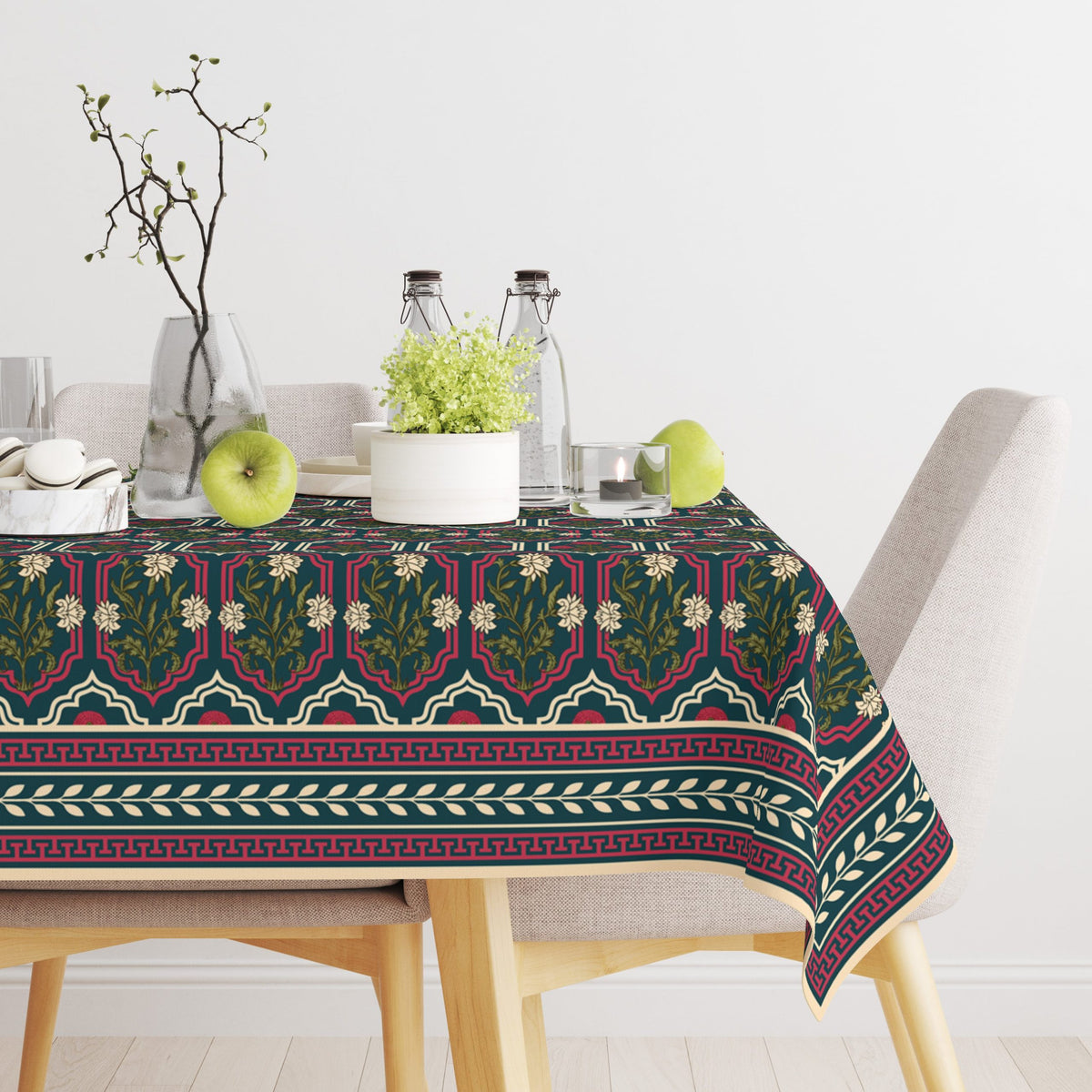 Rajputana | Premium Quality | Table Cloth | Dining Table Cloth image 0