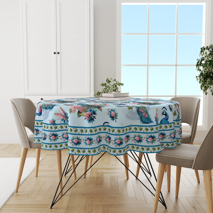 Peacock | Premium Quality | Table Cloth/ Table Linen | Kitchen Linen image 1