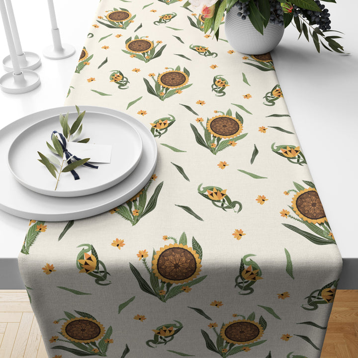 Sunflower| Table Linen/ Table Runner| Premium Quality| Kitchen Linen image 0