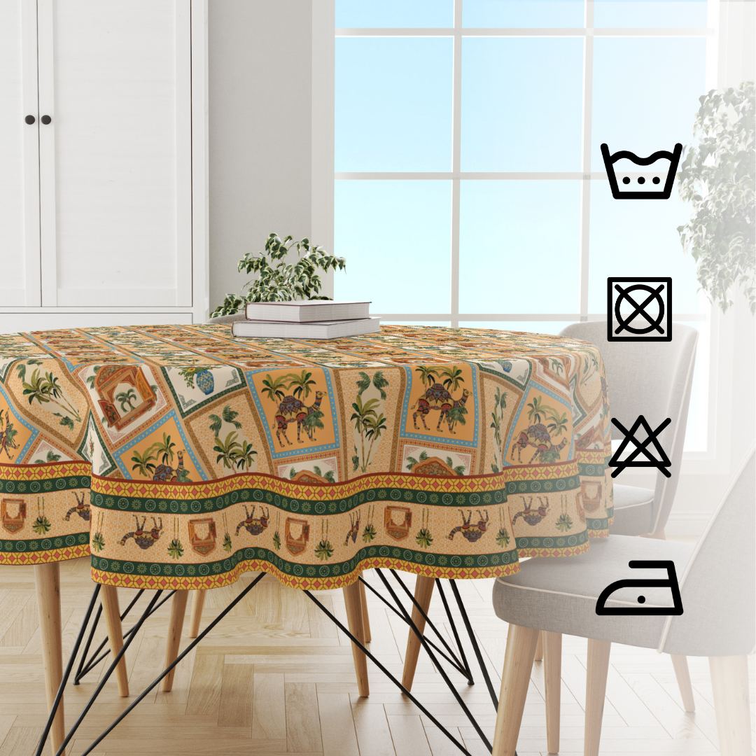 Rajastani Frames| Premium Quality | Table Cloth/ Table Linen | Kitchen Linen image 5