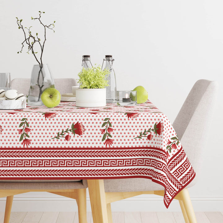 Love Red | Premium Quality | Table Cloth | Dining Table Cloth image 0